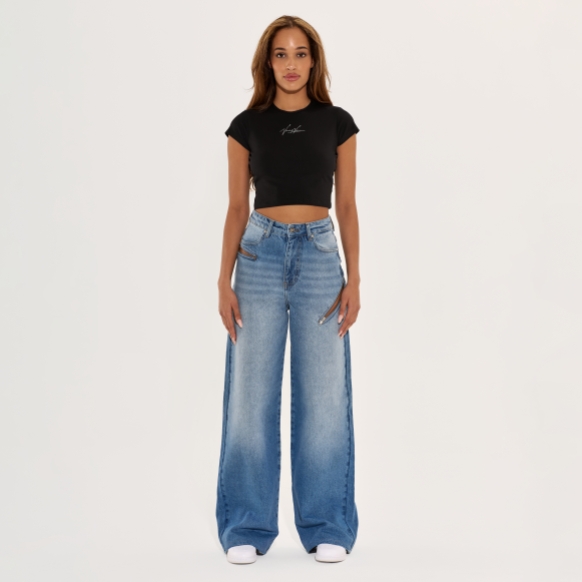 Black Denim Set